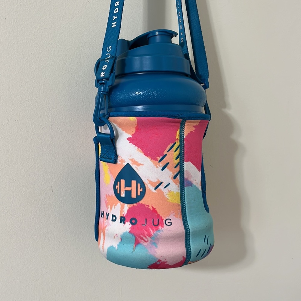 Hydrojug Bundle Deep Teal Hydrojug & Limited Edition Canvas Sleeve - Picture 2 of 8